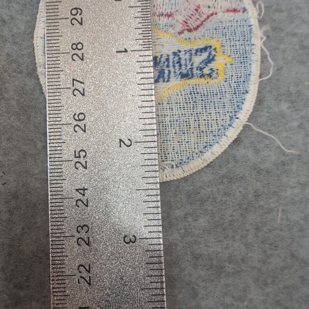 Vintage 1970's SUNOCO Shield Highway Sign Patch Older logo‎ form 2.5" Gas Oil - Picture 3 of 4
